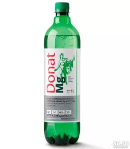 вода с магнием donat